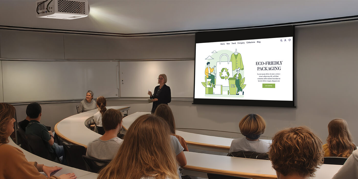 5600lm high brightness business projector 